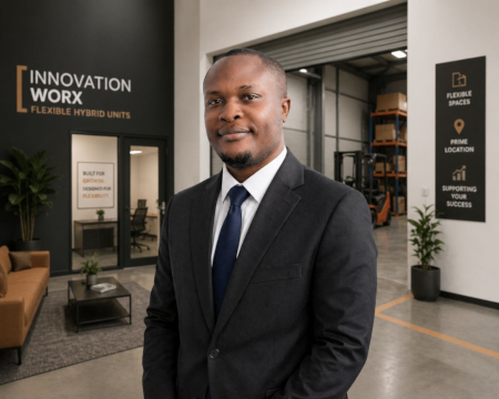 brandon munyanyi, commercial property broker at innovation worx in midrand