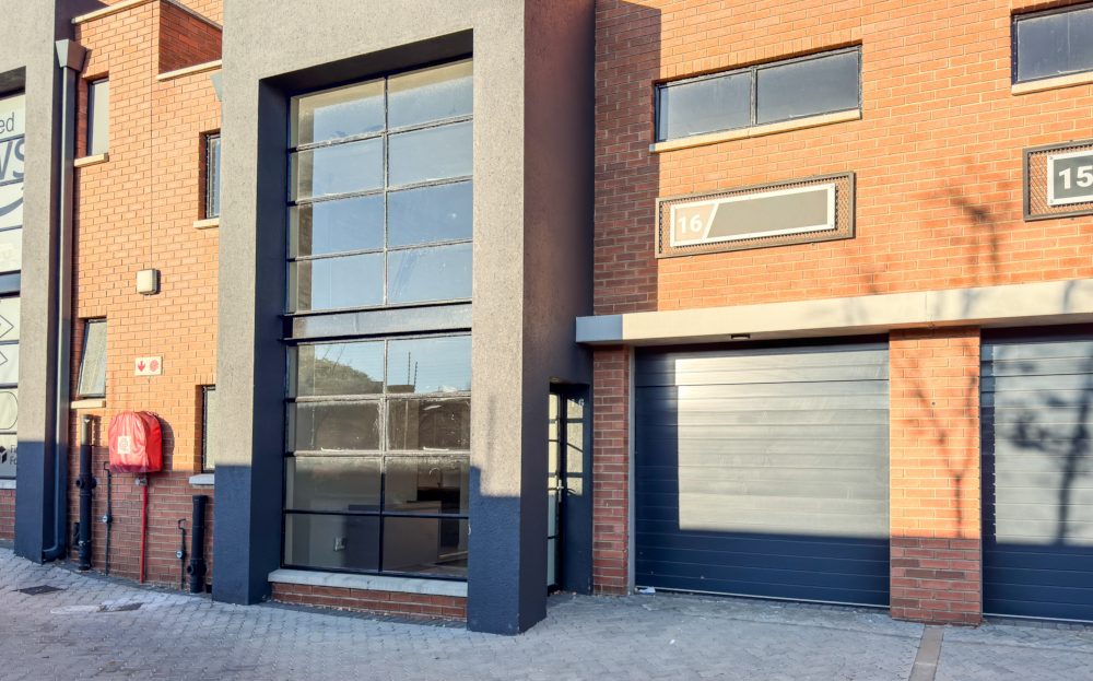 exterior angle view of Office Unit IWRD 16 at Innovation Worx - Richards Drive in Midrand