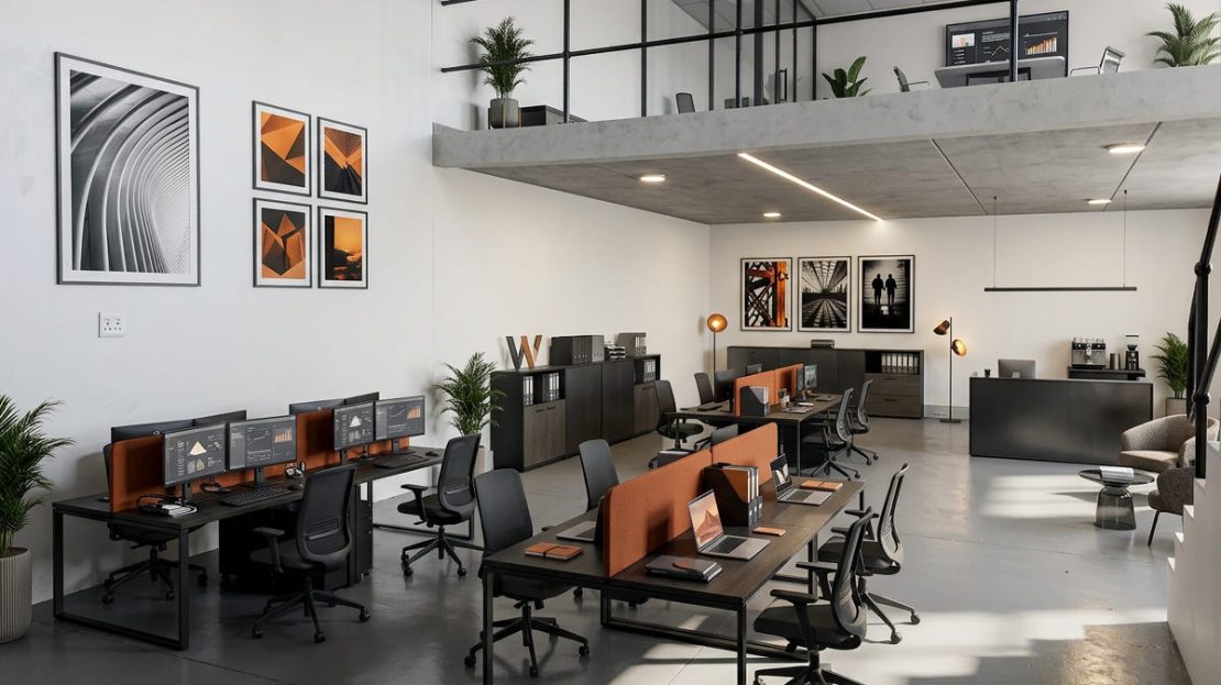 Interior view of warehouse unit IWCP 16 at Innovation Worx -Commercial Park in Midrand