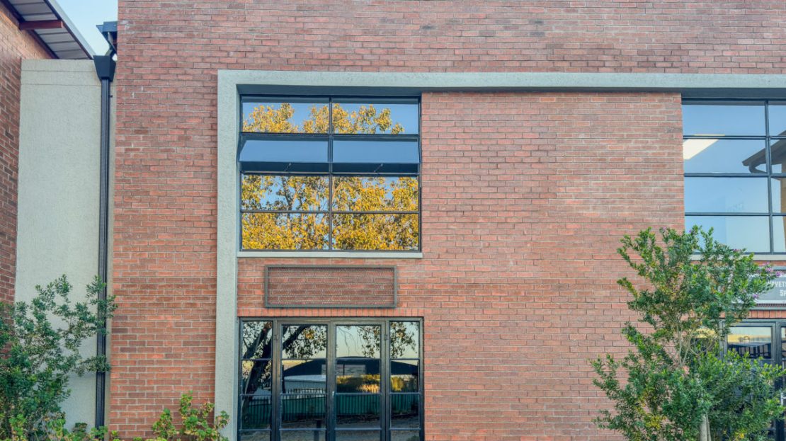 Exterior close view of office unit IWMJ 12 at Innovation Worx - Midrand Junction in Midrand