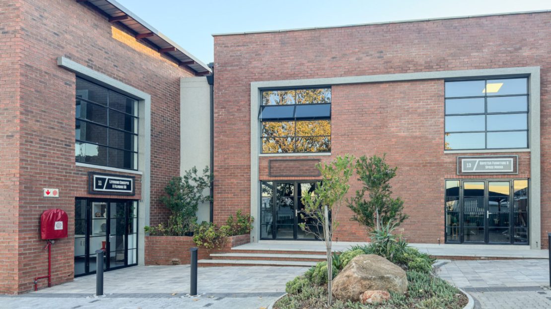 Exterior full view of office unit IWMJ 12 at Innovation Worx - Midrand Junction in Midrand