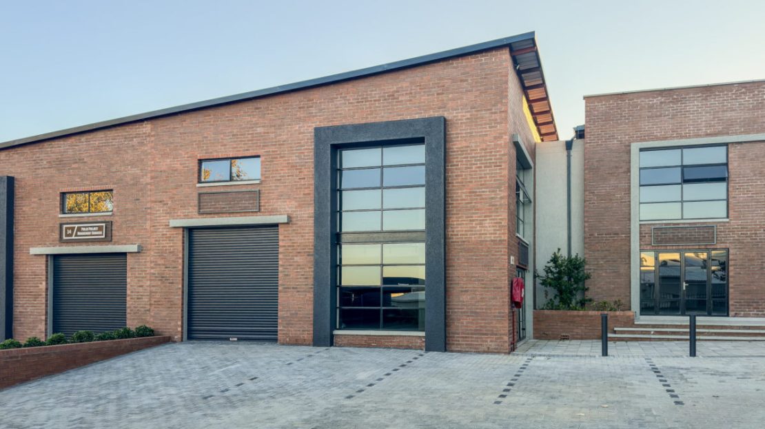 Exterior view of office warehouse unit IWMJ 15 at Innovation Worx - Midrand Junction in Midrand