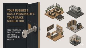 your business has a personality. your space should too.