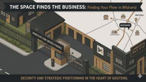 security and strategic positioning in the heart of gauteng