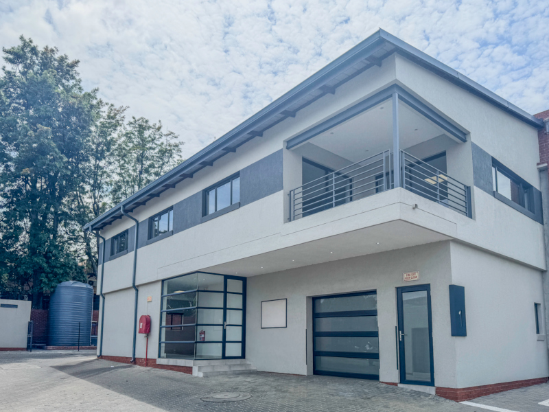 exterior view of a commercial unit at innovation worx - business park