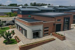 exterior view of innovation worx - midrand junction commercial units