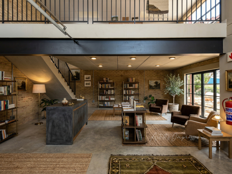 interior of a commercial unit at innovation worx - richards drive
