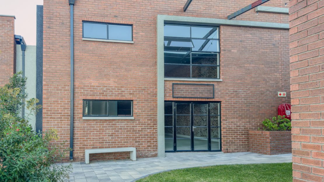 Exterior full view of office Warehouse unit IWMJ 18 at Innovation Worx - Midrand Junction in Midrand