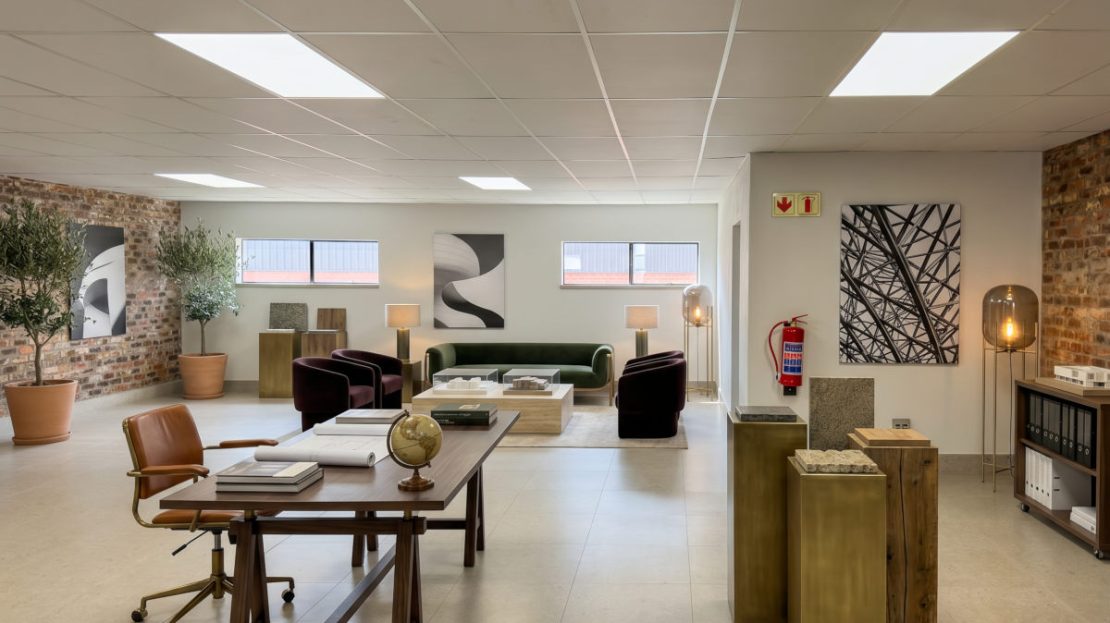 Interior full view of office warehouse unit IWMJ 18 at Innovation Worx - Midrand Junction in Midrand
