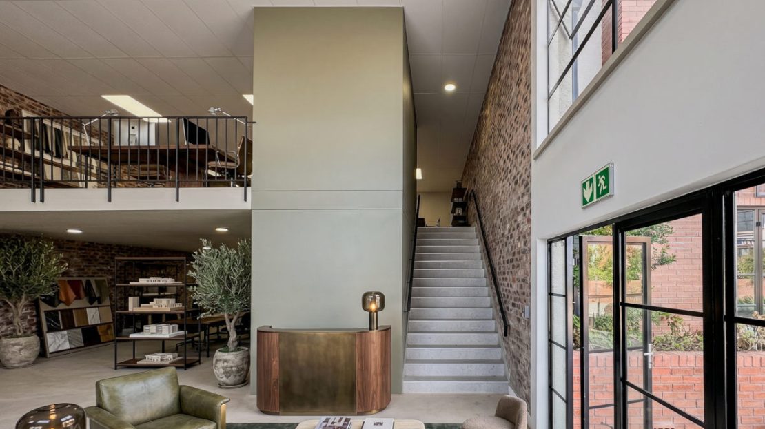 Interior close view of office warehouse unit IWMJ 18 at Innovation Worx - Midrand Junction in Midrand