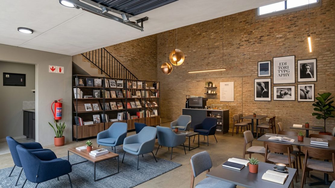 interior downstairs view of Unit IWRD 01 at Innovation Worx - Richards Drive in Midrand