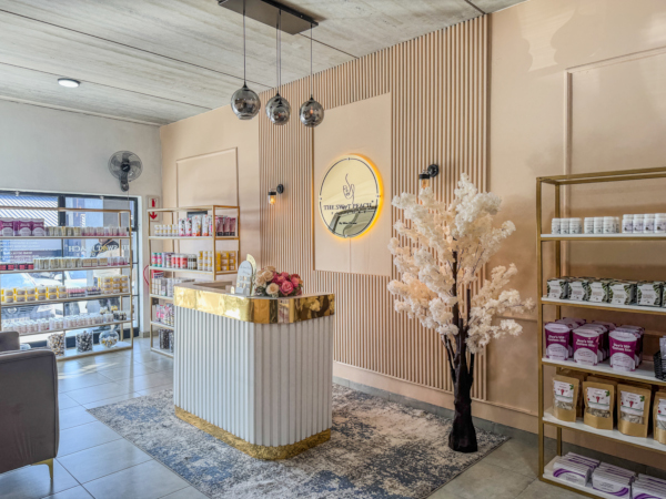 interior of a retail unit at innovation worx - 16th road in midrand