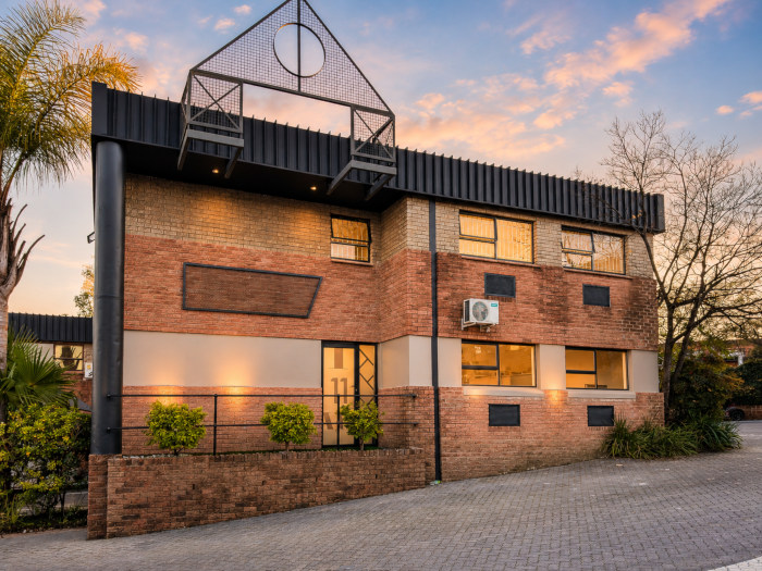 exterior view of a commercial unit at innovation worx - commercial park in midrand