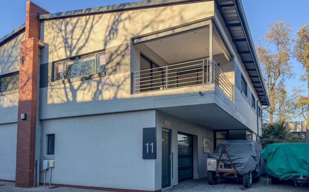 exterior view of warehouse unit IWBP 11 at Innovation Worx - Business Park in Midrand