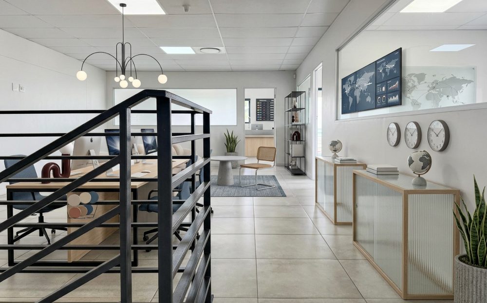 interior upstairs artist impression view of warehouse unit IWBP 5 at Innovation Worx - Business Park in Midrand